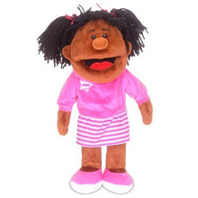 Black Girl Hand Puppet With Moving Mouth - ABC School Supplies