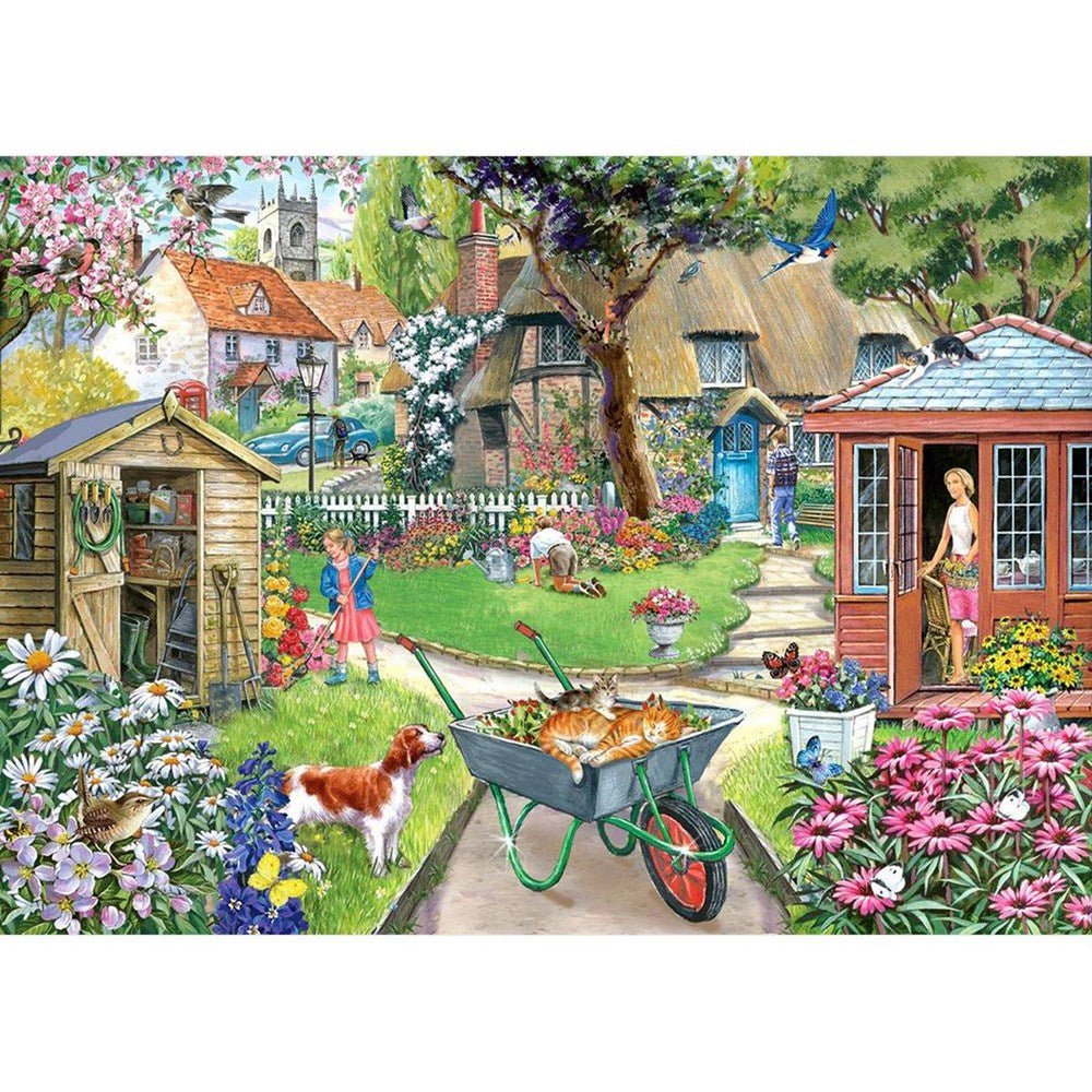 Bloomin' Lovely - BIG 500 Piece Jigsaw Puzzle - ABC School Supplies
