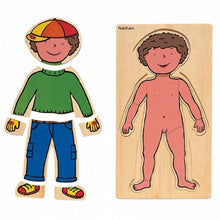 Body Discovery Puzzles Boy - ABC School Supplies
