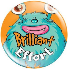 **Brilliant Effort Badges - ABC School Supplies