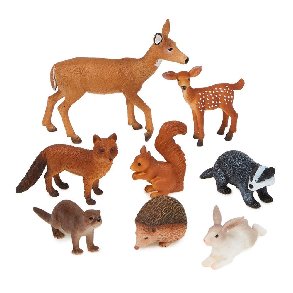 British Wildlife Set 8Pc - ABC School Supplies