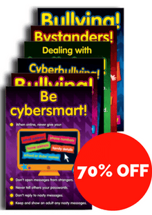 Bullying in a Cyber World Posters - Lower - ABC School Supplies