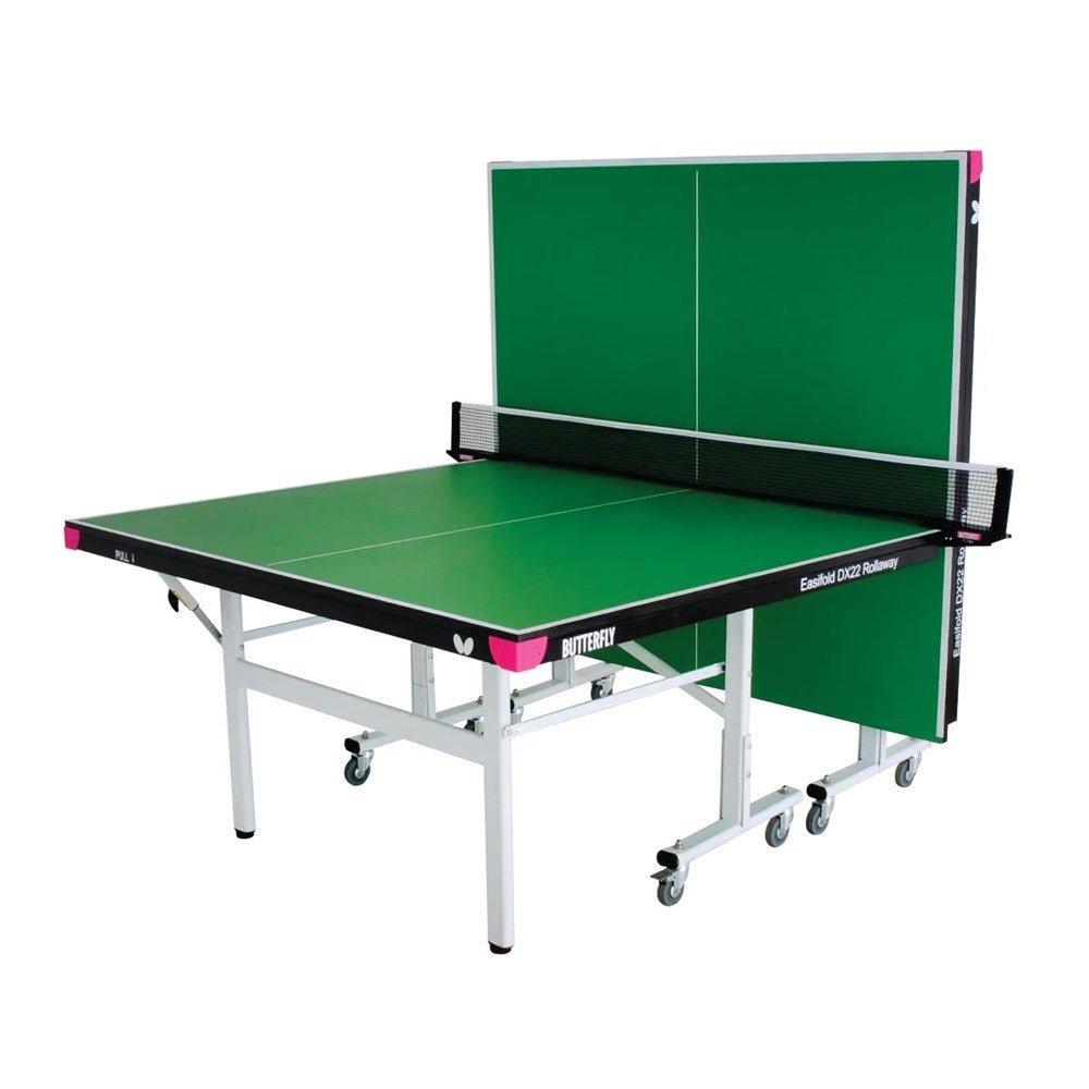 Butterfly Easifold Deluxe Rollaway Table Tennis Table - Green - Indoor - 22Mm - ABC School Supplies