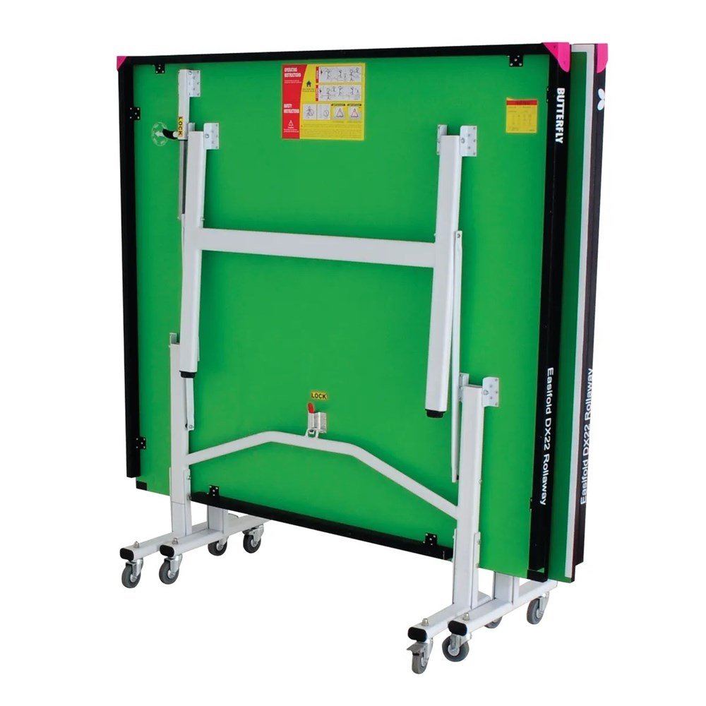 Butterfly Easifold Deluxe Rollaway Table Tennis Table - Green - Indoor - 22Mm - ABC School Supplies