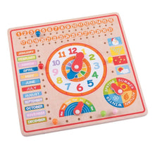 Calendar, Clock Days And Months - ABC School Supplies