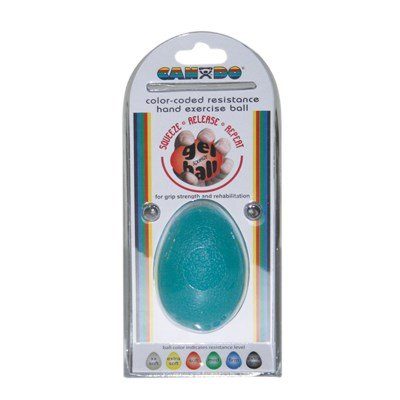 **Cando Gel Squeeze Ball - Large Cylindrical - Blue - Heavy - ABC School Supplies