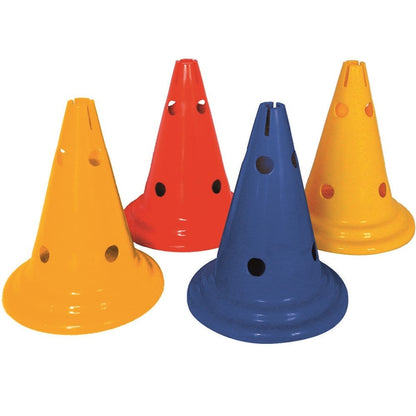 Spordas Cone With Holes 30 Cm 12 Holes Yellow