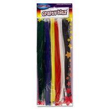 Chenille Pipe Cleaners 12" Vivid Colours Pack Of 42 - ABC School Supplies