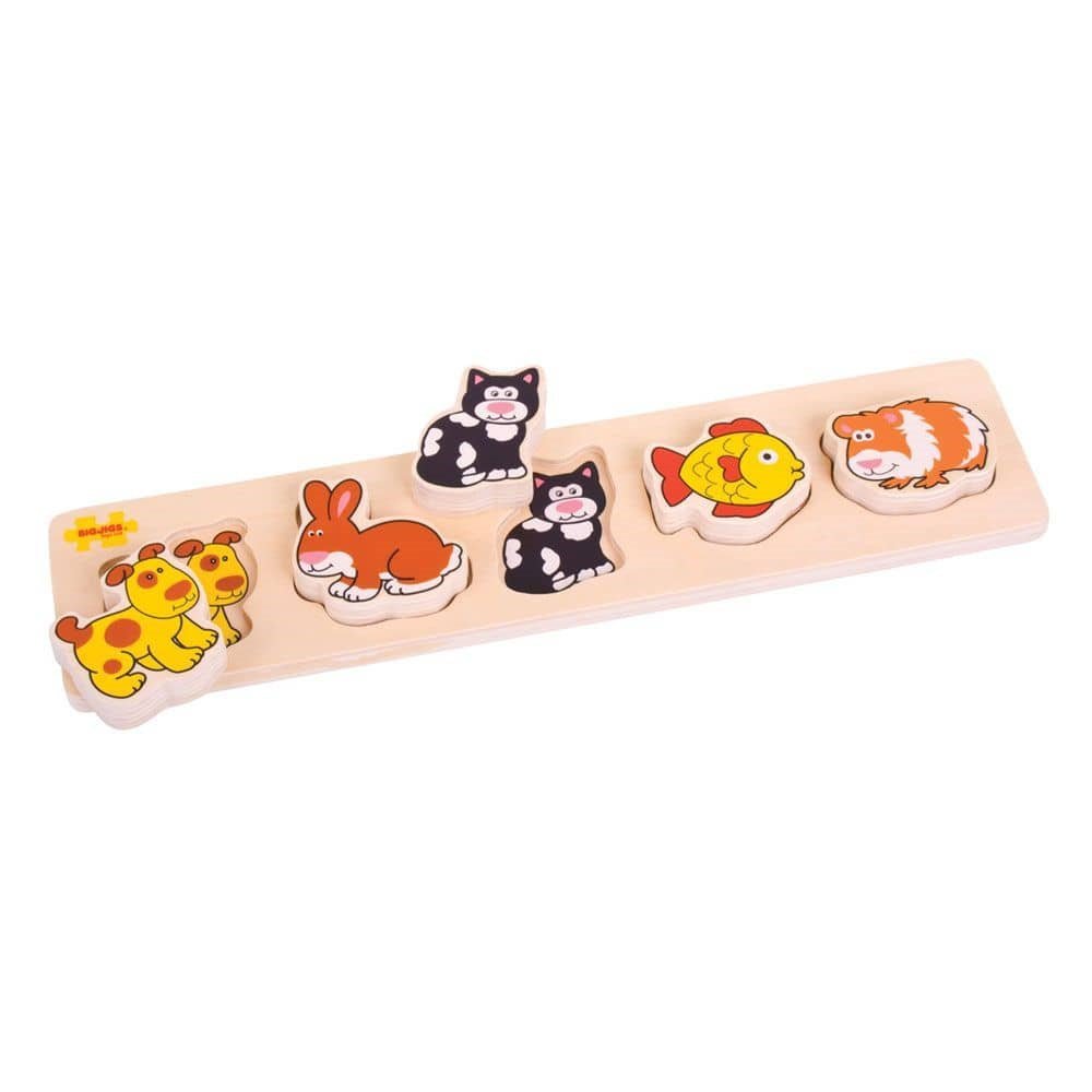 Chunky Lift And Match Pets Puzzle - ABC School Supplies