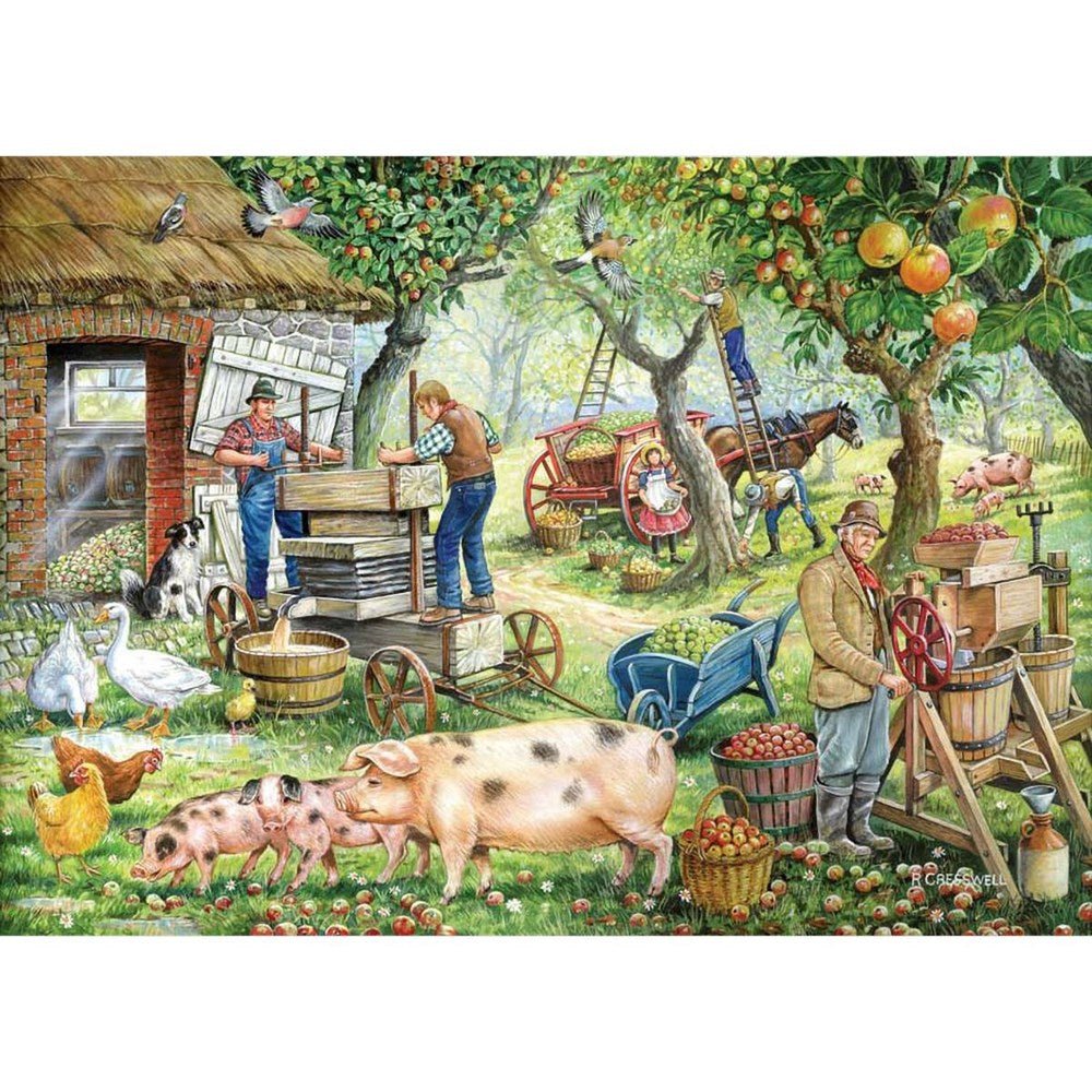 Cider Makers - 1000 Piece Jigsaw Puzzle - ABC School Supplies