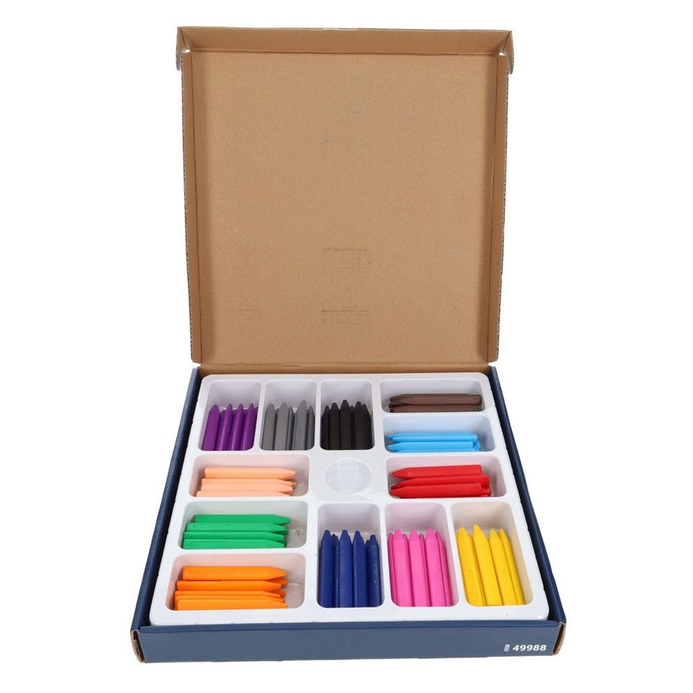 Class Collection Triangular Grip Crayons Pack of 144 - ABC School Supplies
