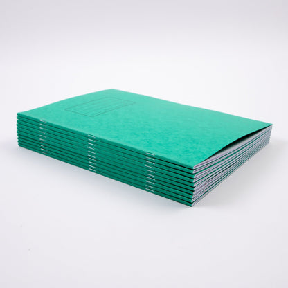 Classmates A4 Exercise Book 48 Page, 8mm Ruled With Margin, Green - Pack of 100 - ABC School Supplies