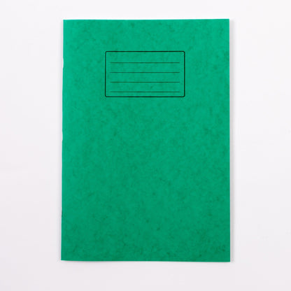 Classmates A4 Exercise Book 48 Page, 8mm Ruled With Margin, Green - Pack of 100 - ABC School Supplies