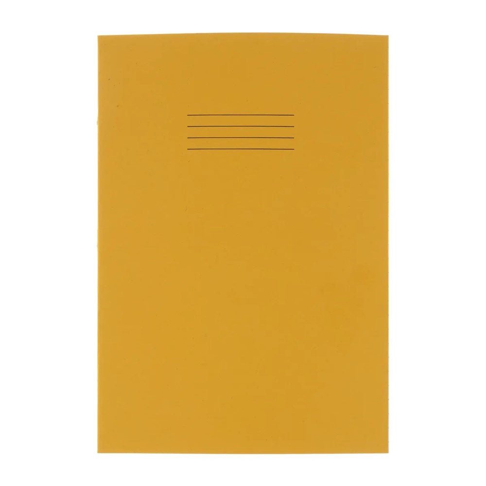 Classmates A4 Exercise Book 64 Page, 10mm Squared, Yellow - Pack of 50 - ABC School Supplies