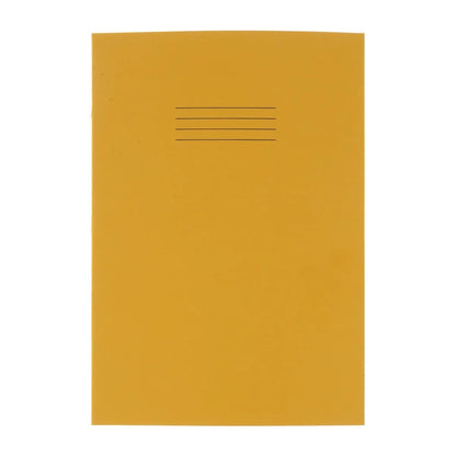 Classmates A4 Exercise Book 64 Page, 10mm Squared, Yellow - Pack of 50 - ABC School Supplies