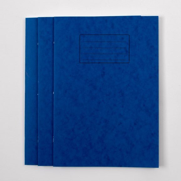 Classmates A4 Exercise Book 80 Page, 10mm Squared, Blue - Pack of 50 - ABC School Supplies