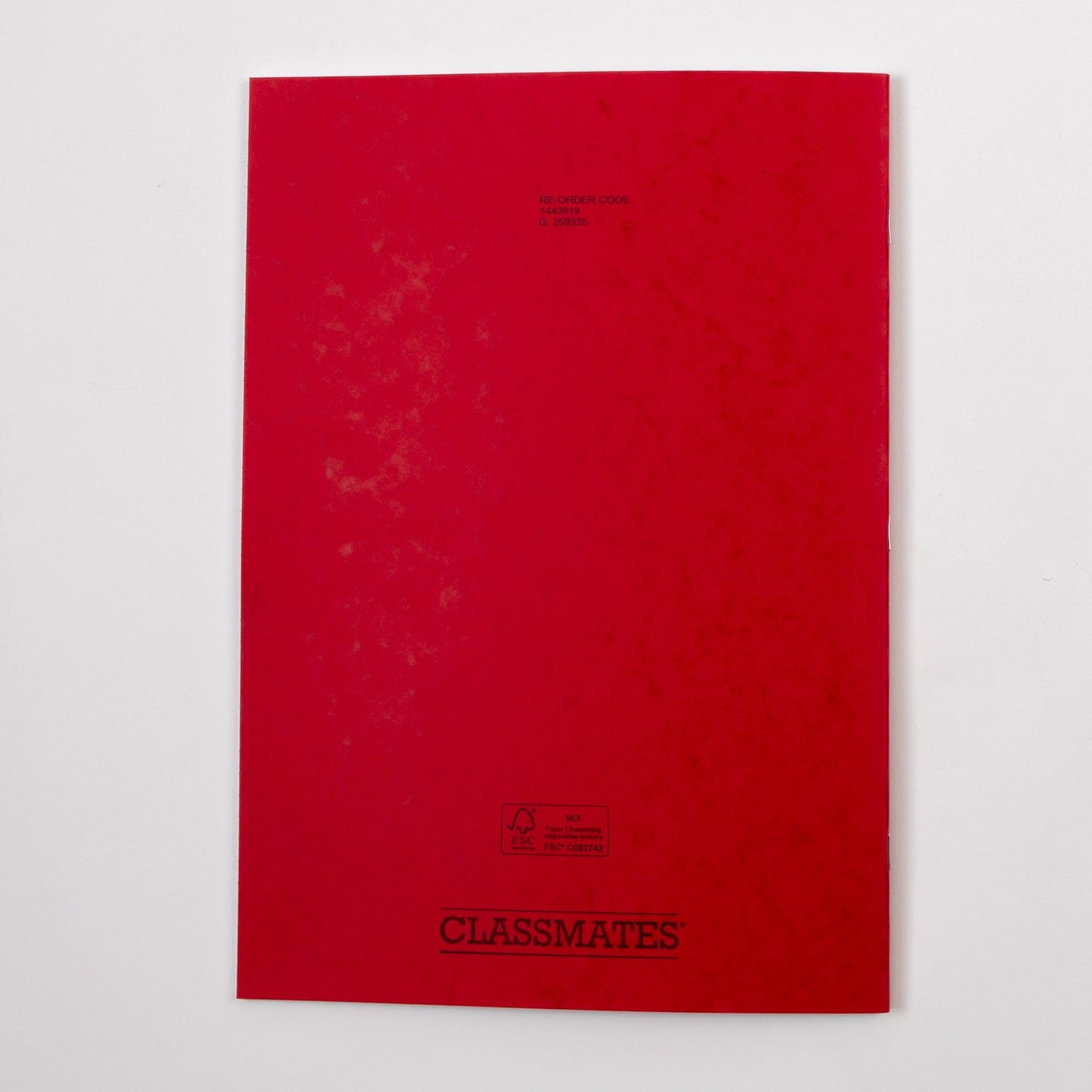 Classmates A4+ Exercise Book 80 Page, 8mm Ruled, Red - Pack of 50 - ABC School Supplies