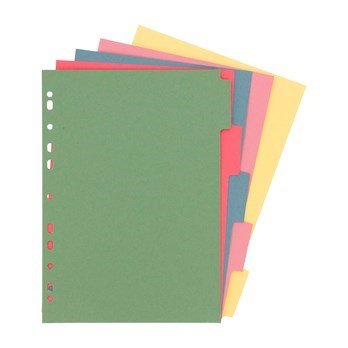 Classmates A4 Index Dividers 5Part P50 - ABC School Supplies