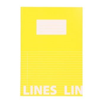 **Classmates A4 Tough Cover Exercise Books 80 Page, Yellow, 8Mm Ruled With Margin - Pack Of 50 - ABC School Supplies