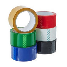 **Classmates Coloured Polypropylene Tape Assorted 50Mm 66M - Pack Of 6 - ABC School Supplies