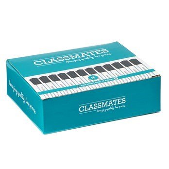 Classmates Drywipe Bullet Markers Black - 50 Pack - ABC School Supplies