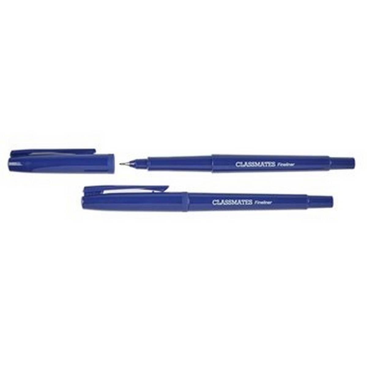 **Classmates Fineliner Pen - Blue - Pack of 10 - ABC School Supplies