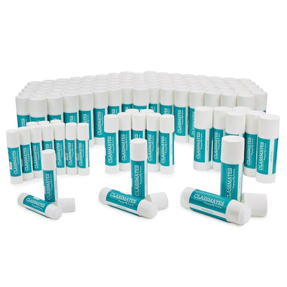 Classmates Glue Sticks - 20G - Pack Of 100 - ABC School Supplies