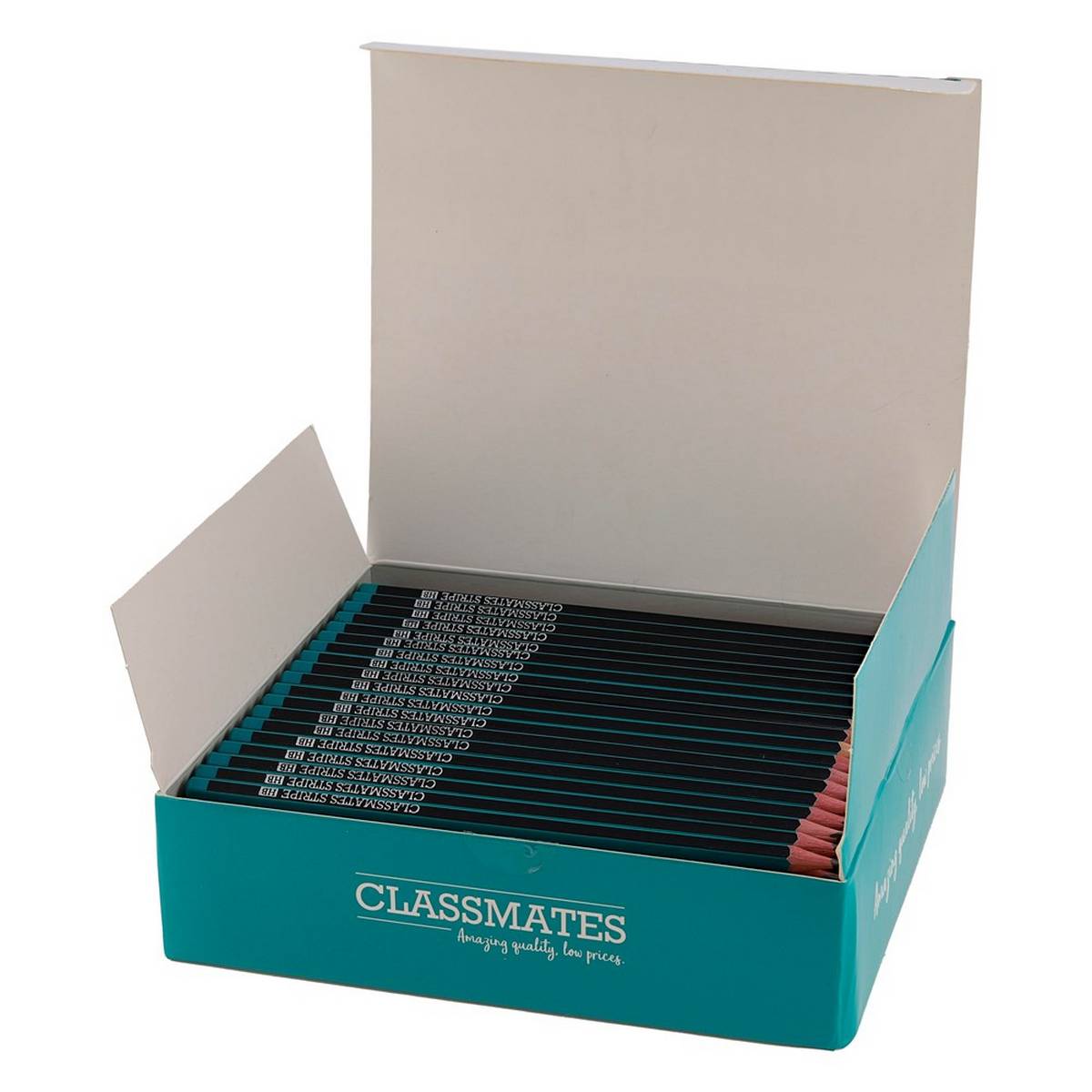 Classmates HB Stripe Pencils - Pack Of 150 - ABC School Supplies