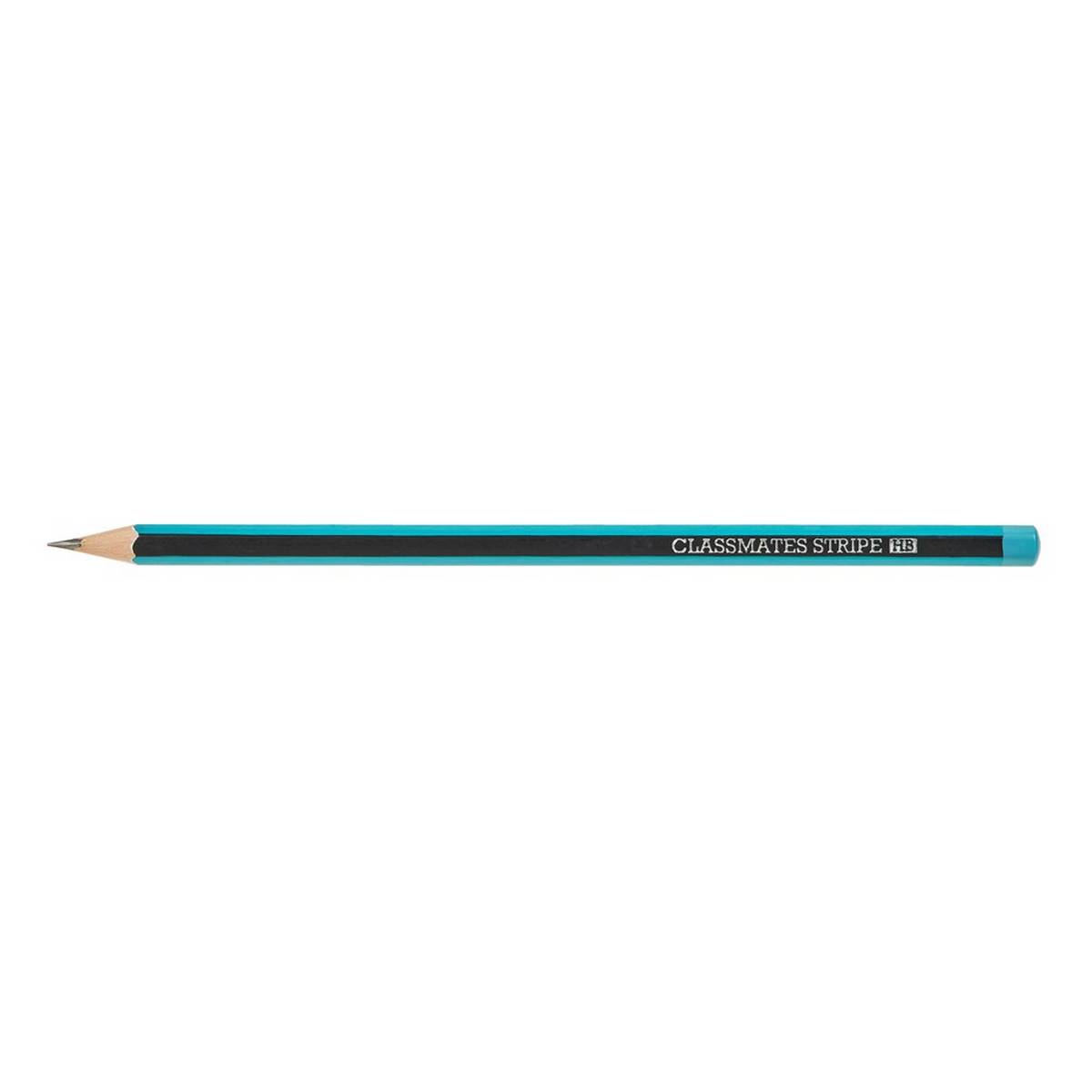Classmates HB Stripe Pencils - Pack Of 150 - ABC School Supplies