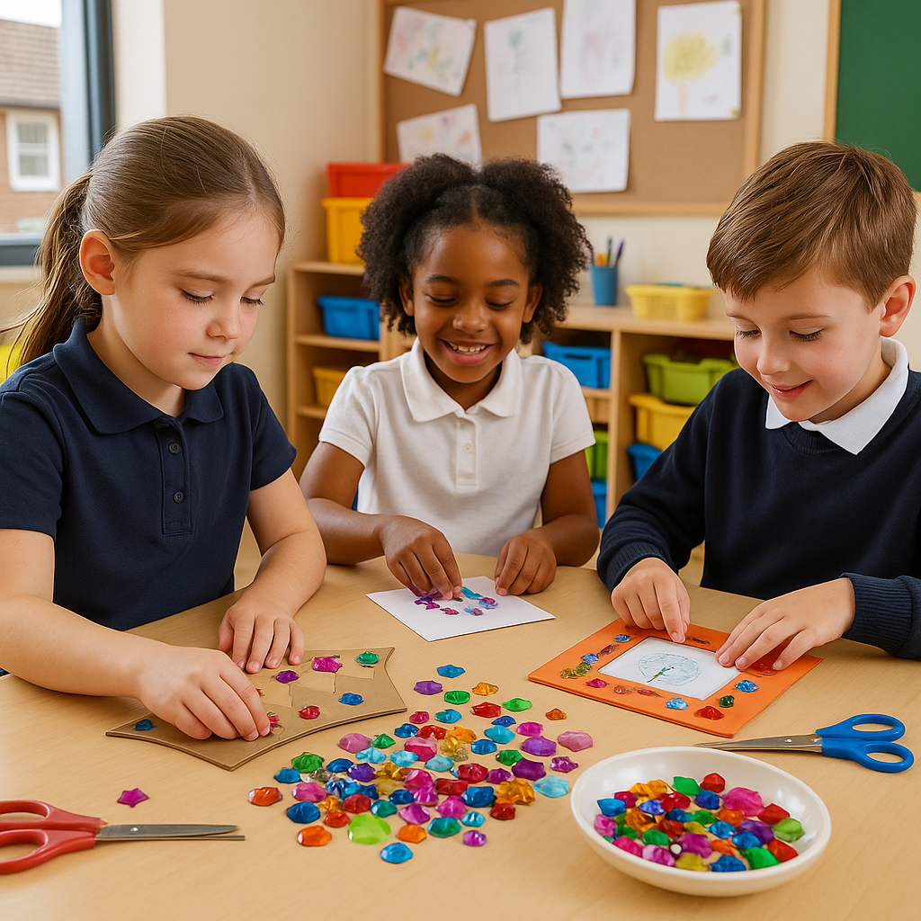 Classmates Peel & Stick Acrylic Jewels - ABC School Supplies