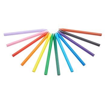 Classmates Plastic Crayons Pack 24 - ABC School Supplies
