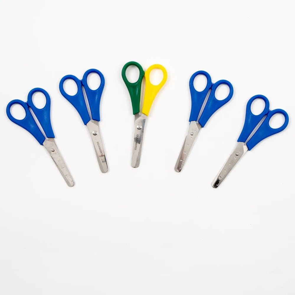 Classmates School Scissors - Right and Left Handed Pack of 96 - ABC School Supplies