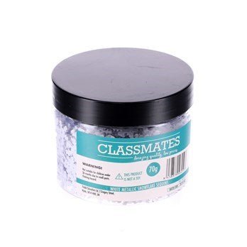 Classmates Snowflake Sequins - White - ABC School Supplies