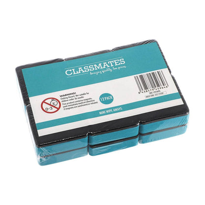 Classmates Sponge Erasers - Pack of 12 - ABC School Supplies