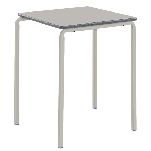 Classmates Square Table Crushed Bent - 4 - 6 Years - Light Grey - ABC School Supplies