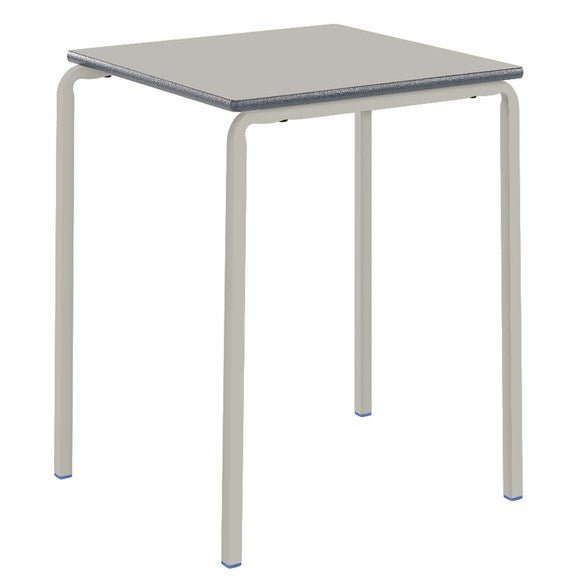 Classmates Square Table Crushed Bent - 8 - 11 Years - Light Grey - ABC School Supplies