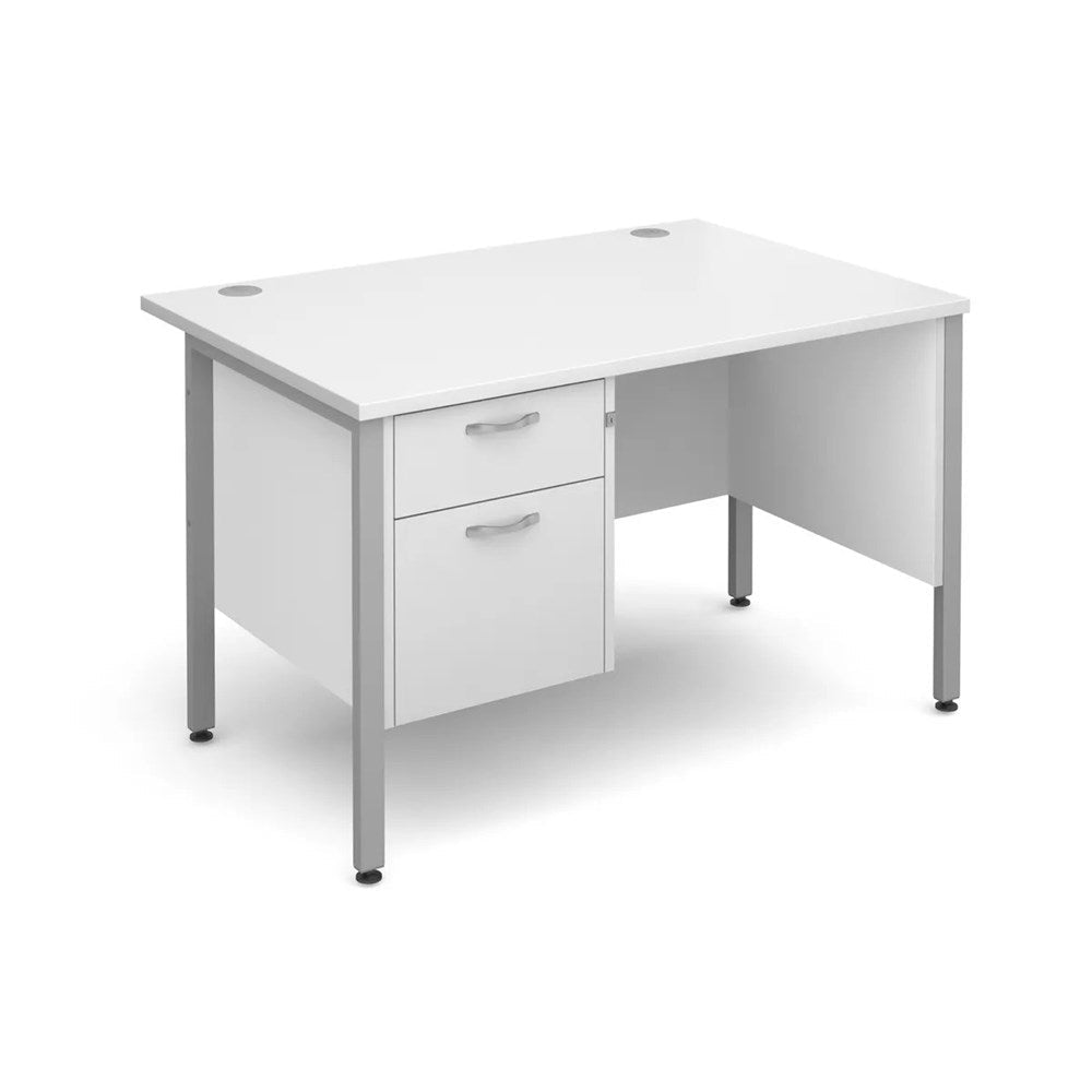 Classmates Straight Desk with 2 Drawer Pedestal - ABC School Supplies
