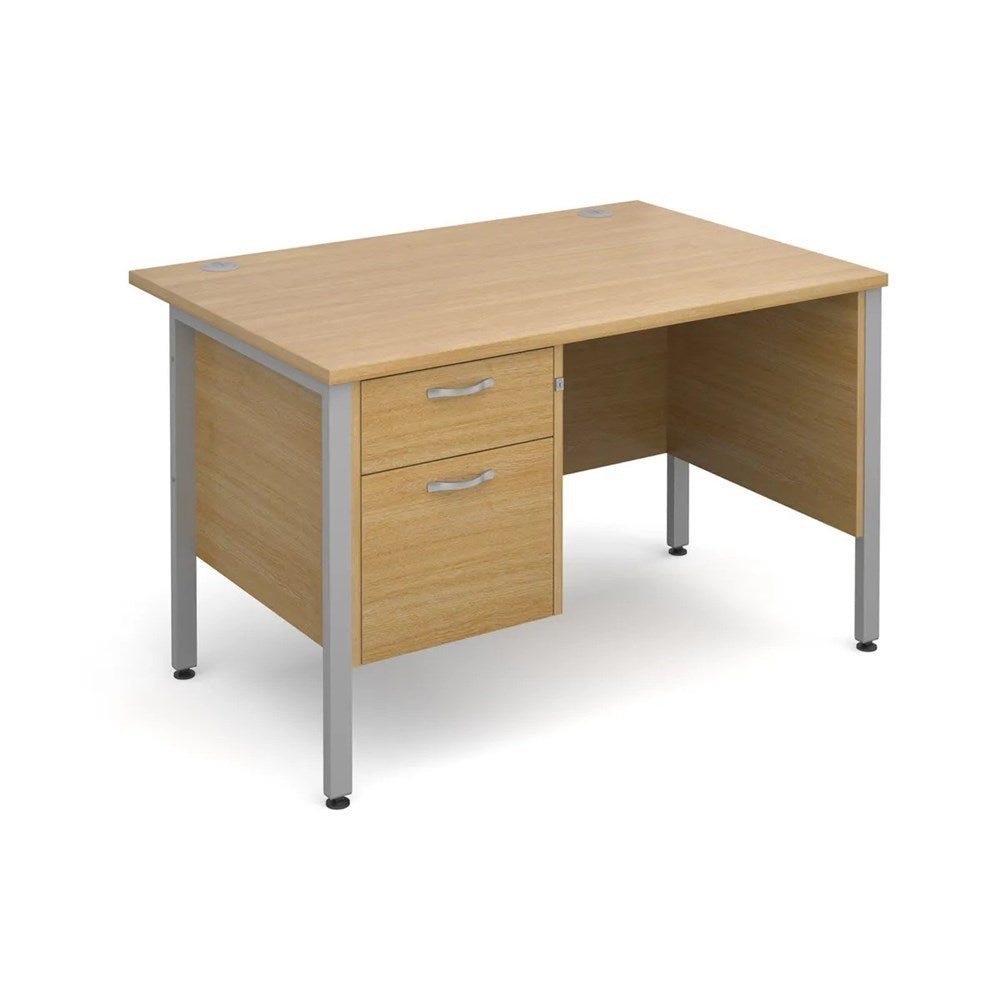 Classmates Straight Desk with 2 Drawer Pedestal - ABC School Supplies