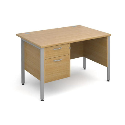 Classmates Straight Desk with 2 Drawer Pedestal - ABC School Supplies