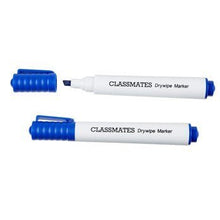 Classmates Whiteboard Marker Blue, Chisel Tip - Pack Of 10 - ABC School Supplies