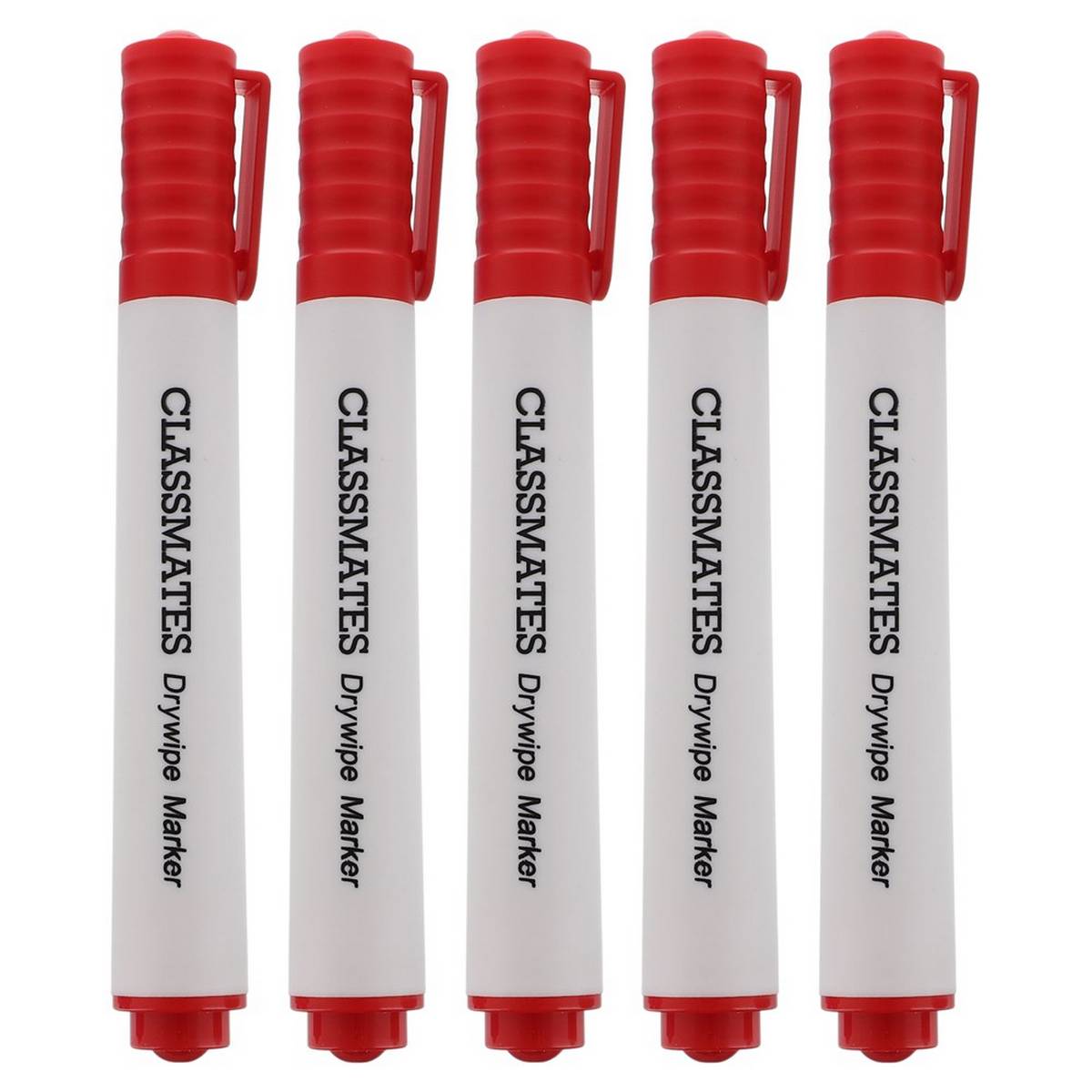 Classmates Whiteboard Marker Red, Chisel Tip - Pack Of 10 - ABC School Supplies