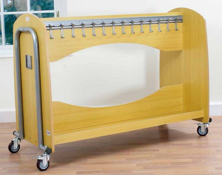 Classroom Cloakroom Trolley (Stores 30 Coats) - ABC School Supplies