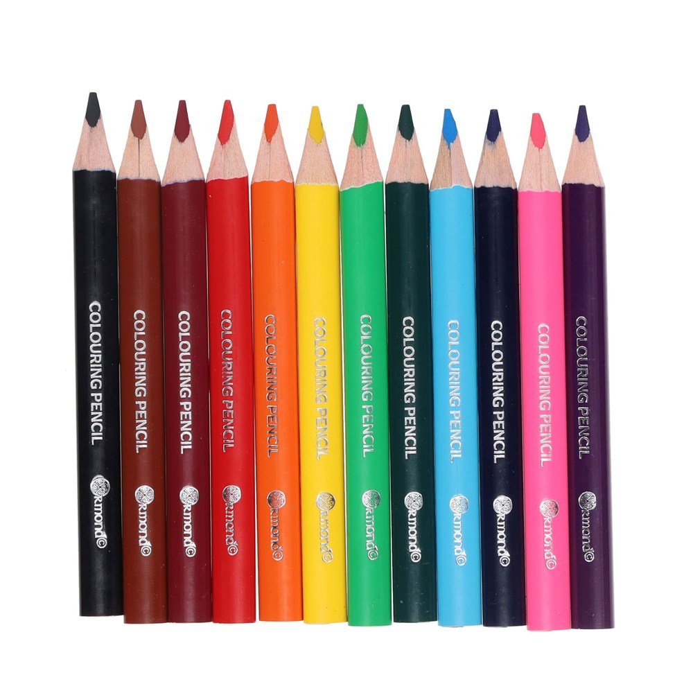 Classroom Collection: Triangular Half sized Colouring Pencils Box of 216 - ABC School Supplies