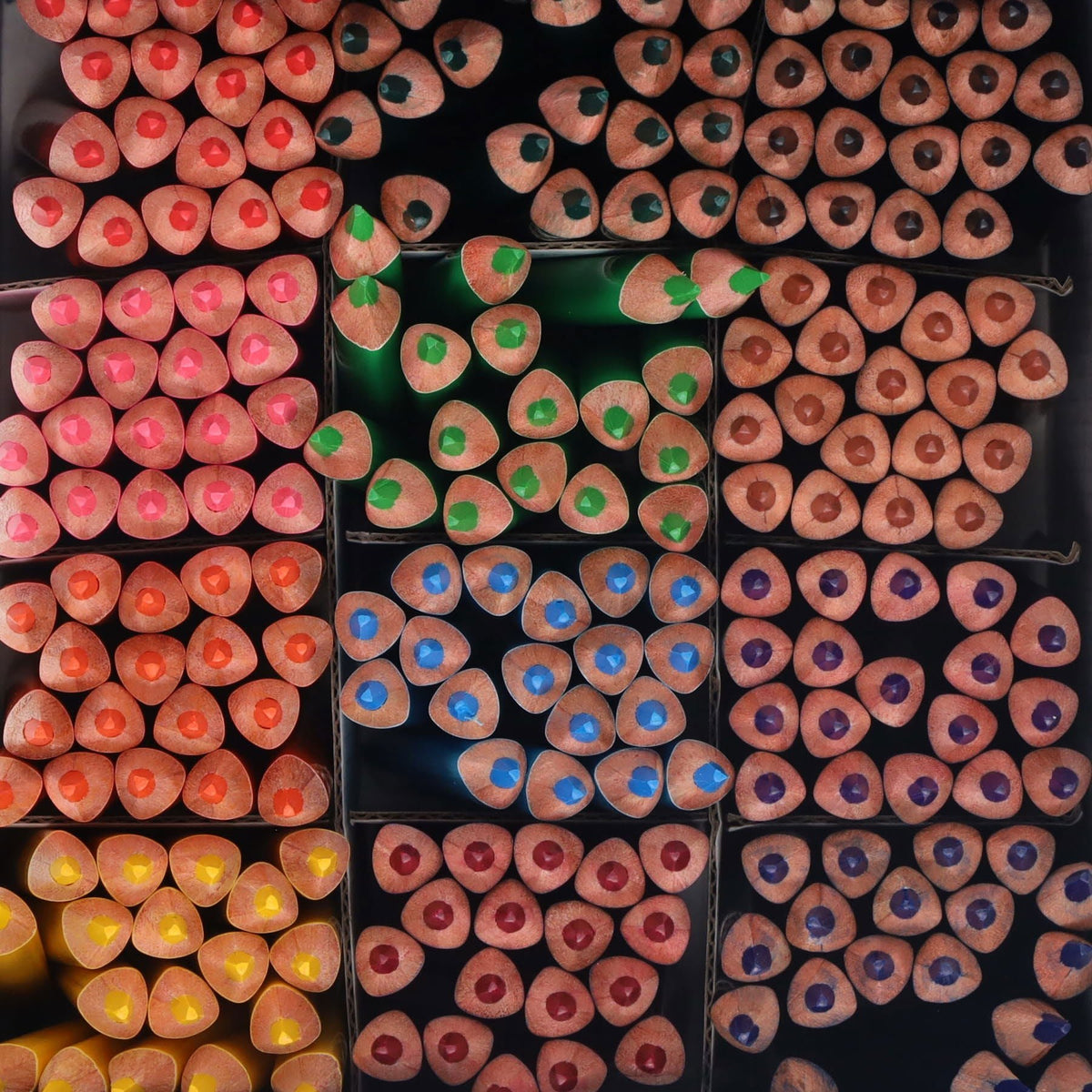 Classroom Collection: Triangular Half sized Colouring Pencils Box of 216 - ABC School Supplies