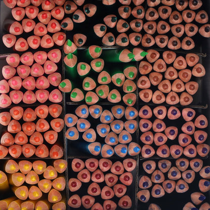 Classroom Collection: Triangular Half sized Colouring Pencils Box of 216 - ABC School Supplies