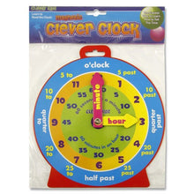 Clever Kidz 23Cm Magnetic Clever Clock - ABC School Supplies