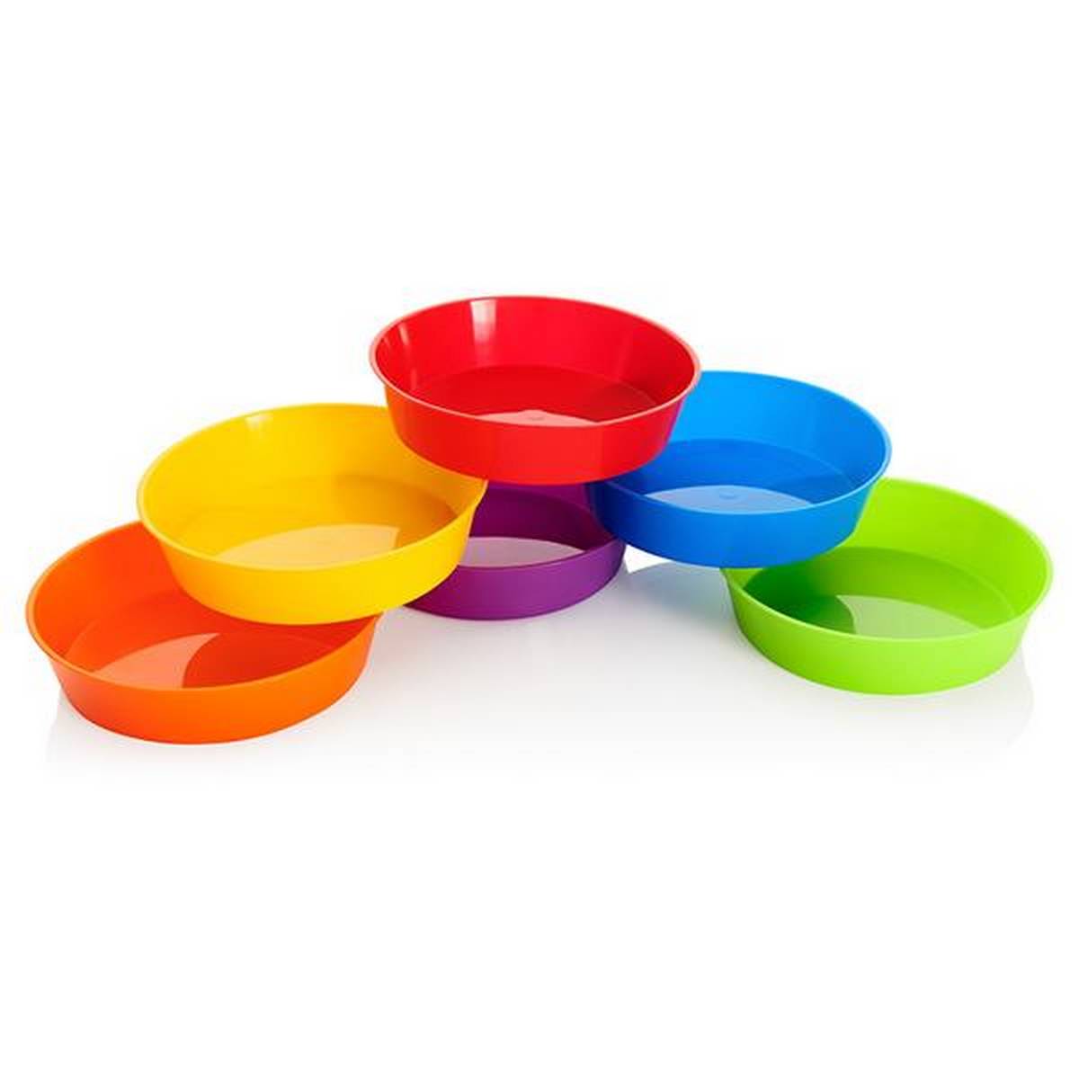 Clever Kidz Coloured Sorting Bowls 13Cm Pack Of 6 - ABC School Supplies