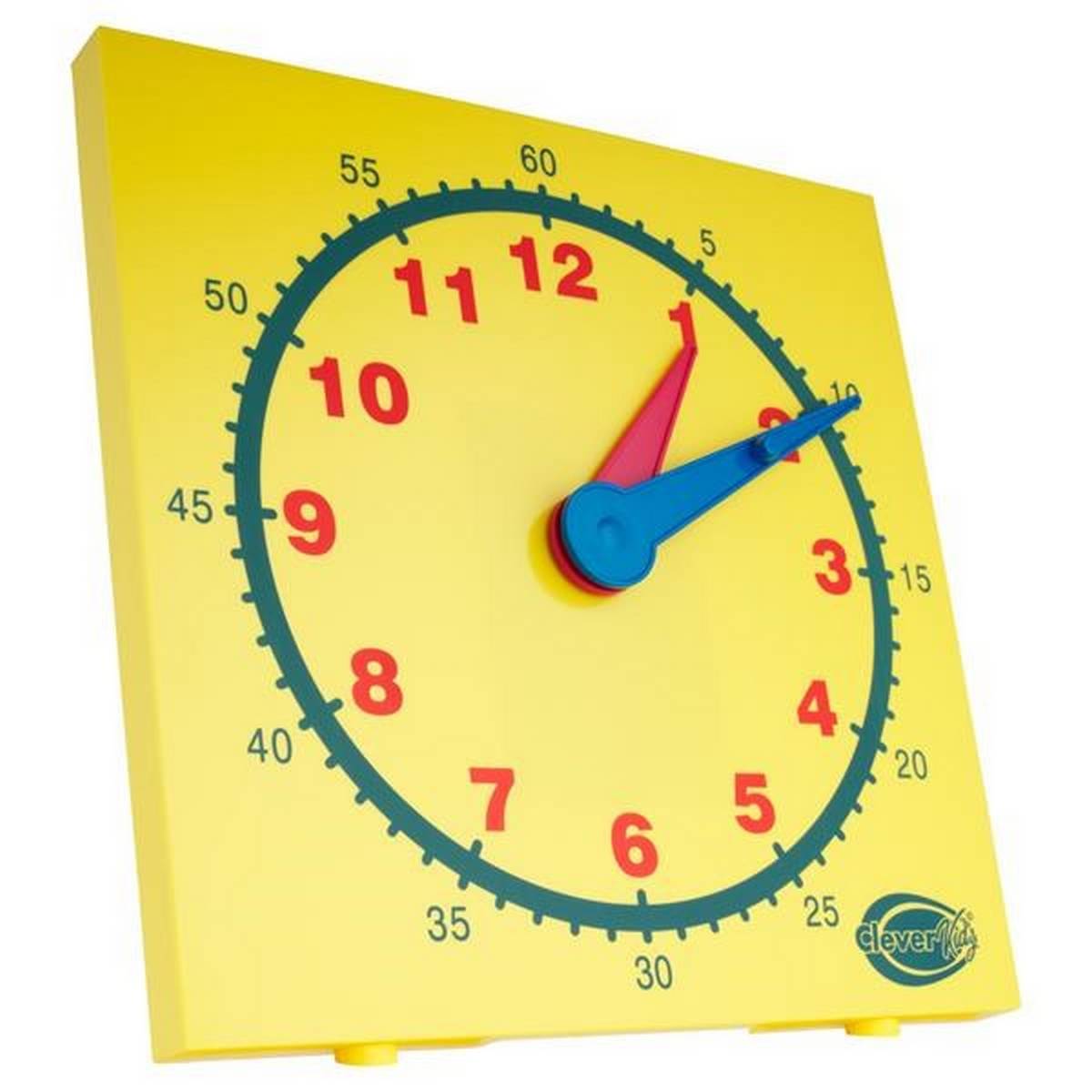 Clever Kidz Geared Mini - Clocks Set Of 6 - ABC School Supplies