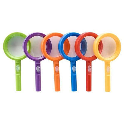 Clever Kidz Jumbo Magnifiers Set Of 12 - ABC School Supplies