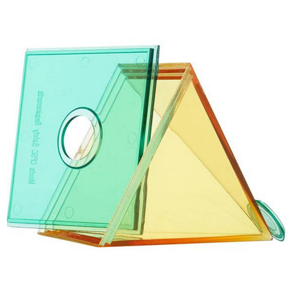 **Clever Kidz See Through Geometric Shapes Set Of 7 - ABC School Supplies